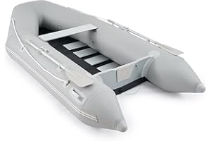 DARTMOOR Bote Hinchable para Adultos Barca Hinchable para Pesca Bote Inflable con Remo