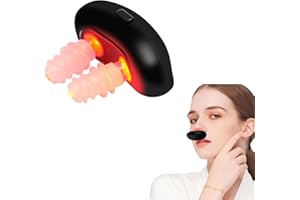 GESMAY RespiRelief Red Light Nasal Therapy Instrument, Red Light Nasal Therapy for Nose, Nasal Therapy Device, Red Light Nasal Therapy Instrument, Portable Electronic Nose Care Rhinitis Device (1PC)