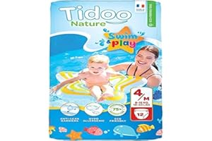 Tidoo 503990 - Swimmers pañales para el baño t4, 8 15kg, unisex