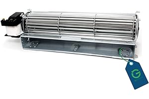 G GRIMALDI Motore Ventilatore Tangenziale Ventola per Caminetti, Stufe, Forni e Termoconvettori, 30W Lunghezza 270mm, Motore SINISTRO ANTIORARIO | Made in Italy | Silenzioso ed Efficiente