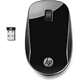HP Z4000 (H5N61AA) kabellose Maus (bis zu 18 Monate Akkulaufzeit, 1.200 dpi, 3 Tasten, Scrollrad, USB dongle) schwarz