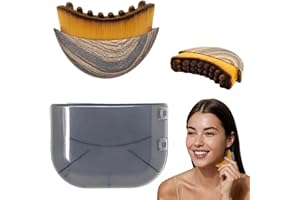 BDGYCK Lymphatische Gesichtsbürste, Lymphatic Contour Face Brush, Trockene Gesichtsbürste für Gesicht, Kinn und Jawline Sculpting