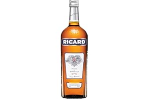 RICARD Pastis de Marseille Apéritif anisé - 45%, 1L