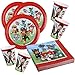 Produktbild Amscan Gebutstag Party Set Paw Patrol Teller Becher Servietten für 16 Kinder - 52 Teile
