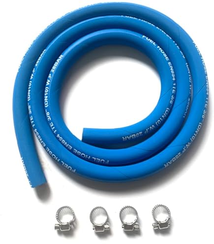 KRD PERFORMANCE Black -6 AN NBR Push On Hose Fuel Line Compatible With - View #2