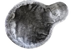 LAANCOO Cat Hamac, Grand Remplacement de la Tour d'arbre à Chat Gris, nid de Panier de nid Lit hamac pour Le Chat Arbre de la Tour de Chat, Accessoires d'arbres de Chats Accessoires (Gris)