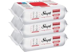 GENERISCH Sleepy Easy Clean Allzweck-Reinigungstücher Rot Kirschblüte 3x100 Stück – Praktische Feuchttücher für Haushalt & Alltag – Hygienische Sauberkeit in jeder Situation
