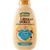GARNIER Ultra Dolce Shampoo Crema Rituale D'argan, Per Capelli Molto Secchi, 300 Millilitro