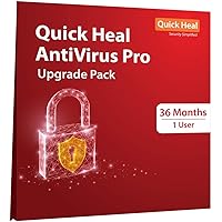 Quick Heal Antivirus Pro- Upgrade/Renewal Pack - 1 User, 3 Years (CD)