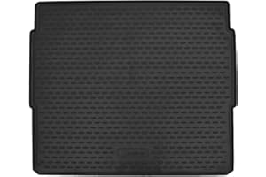 J&J AUTOMOTIVE | Tapis De Coffre Caoutchouc Premium Compatible avec 3008 Depuis 2017, Protecteur de Coffre, Bord Haut, Antidérapant, Inodore