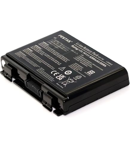 AT Batteria Potenziata 5200mAh 11,1V per Portatile ASUS F52, F82
