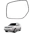STYCARO- Side View Mirror Glass for Tata Safari Dicor/Storme 2012 2019 Model (Non Heated) (LEFT PASSENGER SIDE)
