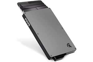 POWR Card Holder Wallet, RFID Blocking Credit Card Holder, Minimalist Wallet Credit Holders, RFID for Men, Metallic Slim