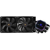 Dissipatore CPU AQUA ELITE 240 V3 – Pompa AIO 3300 RPM, Doppia Ventola TL-C12B-S V2 PWM, ARGB, Per AMD E Intel