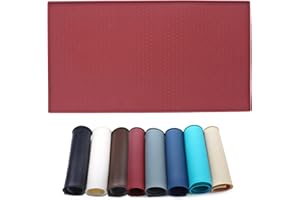 AMZNOVA Napfunterlage für Hund und Katze, Silikon rutschfeste Hundenapf Matte, Wasserdicht Napfunterlage Katzen, 48 x 30 cm, Rot