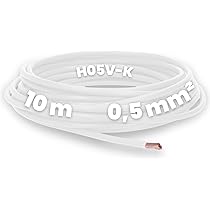 Cavo Elettrico H05V-K 0,75 Mm² - 10 Metri, Flessibile, Ignifugo, Per Impianti Fissi E Protetti - Foto 8