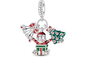 YIXUAN 925 Silve Charms fits Pandora Bracelets Necklace Birthday Christmas Jewelry Gifts For Women