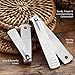 Nail Clippers Set of 2 Stainless Steel for Both Male and Female Including a Bonus Storage Wallet and Nail Block by Bodest - Wide Opening and Sharp Blades For Fingernails & Toenails.