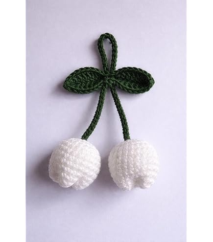 ss metals Handmade White Woolen Key Chain Locket | Soft Unn