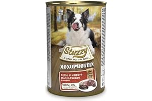 Stuzzy, Mokra karma dla dorosłych psów wołowa monoproteinowa w pasztecie (6 puszek po 400 g)