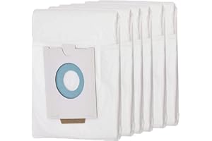 NIUZEMYKO 6x Synthetic Vacuum Cleaner Filter Dust Bags Compatible with Festool SC FIS-CT 26/5, CT 26, CT 26 E, CTL-26, CTL-36, 496186 Dust Extractors