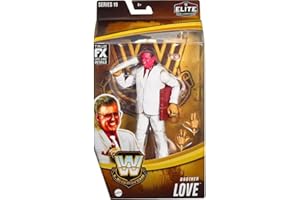 WWE Elite Collection Brother Love Wrestling Figurka Legends Mattel Series 19 HLP51