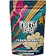 NottyBoy Condoms Pack Variety Combo - 4IN1, Ultra Ribbed, Super Dotted, Contoured, Ultra Thin, Snug Fit, Extra Lubricated, Raised Dots and Multi Flavoured Condom for Men (Pack of 50)