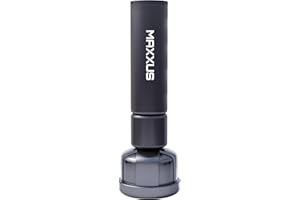 MAXXUS Sac de Frappe sur Pied - 170cm, Flex Système, Base, Coussin de Protection, Plastique Durable, Résistant à Sueur - Sac de Boxe, Entraînement Boxe, Adulte, Sport Maison, Muay Thai, Taekwondo