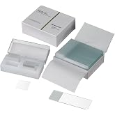 Bresser 100 x Microscope Slides 3.3 Borosilicate Glass 22 x 22 mm Pack of 50