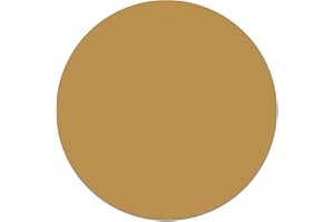 Panorama Alfombra Vinílica - Modelo Redonda Lisa Mostaza 190x190 cm - Varios tamaños - Decoración Hogar, Cocina y Salón