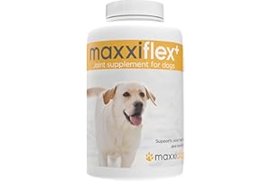 maxxipaws maxxiflex+ Caderas y Articulaciones - Suplemento Condroprotector para Perros Adultos - 60 Comprimidos