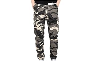 NUSGEAR 2021 Nuevo Pantalones para Hombre Casuales Moda Trabajo Pantalones Pants Jogging Pantalon Talla Grande Fitness Camuflaje Chandal Hombre Largos Pantalones Ropa de Hombre Pantalones de Trekking