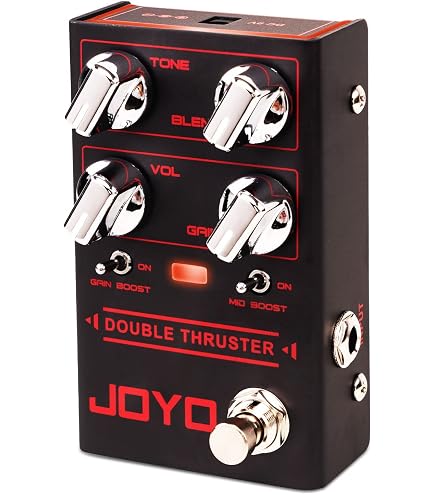 JOYO Distortion Mass Effect Pedal D51 – Von Crunch Bis High Gain, Mit True Bypass