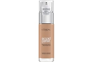 L'OREAL PARIS L’Oréal Paris Make-Up Designer Accord Parfait - 5.D/5.W Golden Sand - Foundation base de maquillaje Frasco dispensador Líquido - Base de maquillaje
