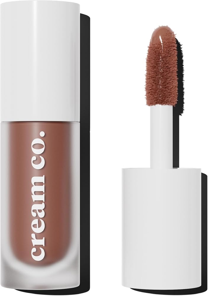 Cream Co. Likit Bronzer Glow Sculpt Horizon, Kontür Nötr Açık Kahve, Yüz Şekillendirici Nemlendirici Makyaj