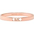 Michael Kors Women's 14K Rose Gold-Plated Empire Link Bangle Bracelet, One Size, Brass, no gemstone, One Size, Brass, no gemstone
