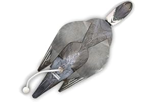 DOG & FIELD The Original Clone® - Maniquí realista de entrenamiento para perros de pájaros, faisán, perdiz y franqueador de entrenamiento (chupete de madera de paloma muerta)