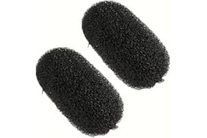 Dream Aurora 2Pcs Volume Hair Increase Pad Clip,Hair Padding Tool,Black Volume Hair Bump Inserts Hair Pads Hair Bump Up Clip Hair Accessories