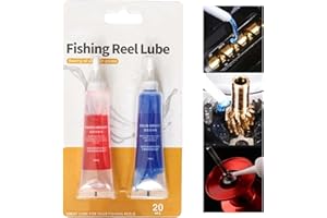YOOWAN Fishing Reel Grease And Oil Kit,Bearing Grease,Grease Kit,Fishing Reel Oil Tool Set,Reel Lubricant Grease Bearing Maintenance,Waterproof And Rust-Proof,Suitable For Various Types Of Fishing Bearings