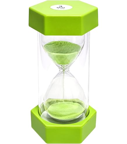 Timer Sabbia Colorati Set Di 6 Clessidre A Sabbia Colorate - Timer Da 1