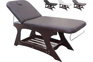 Polironeshop Virtus Lettino Fisso in Legno per Massaggi Centro estetico Estetista