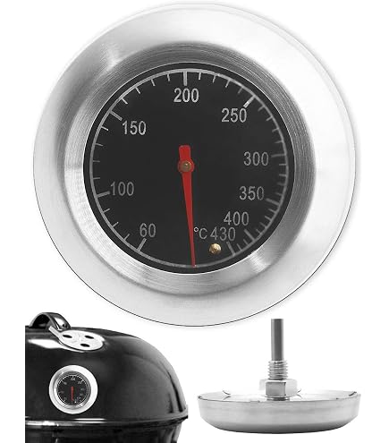 Midwest Hearth Termometro Per Barbecue Grill E Affumicatore, Quadrante 3 - 6