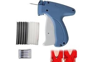 OLUGULU Quick Clothing Fixer, Mini Quick Repair Garment Sewing Machine, Instant Button Garment Connector, Microstitch Tool for Clothes, Mini Handheld Tacking Tool(Blue)
