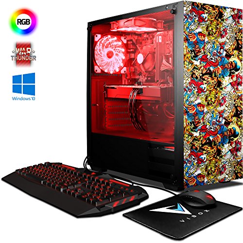 VIBOX Pyro GSR770-134 Gaming PC Ordenador de sobremesa con Cup n de Juego Windows 10 OS 4 1GHz AMD Ryzen 8-Core Procesador Nvidia GeForce GTX 1070 Tarjeta Grafica 32GB DDR4 RAM 1TB HDD VIBOX Pyro GSR770-134 Gaming PC Ordenador de sobremesa con Cup n de Juego Windows 10 OS 4 1GHz AMD Ryzen 8-Core Procesador Nvidia GeForce GTX 1070 Tarjeta Grafica 32GB DDR4 RAM 1TB HDD