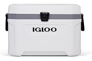 IGLOO Marine Ultra, Frigorifero all’Aperto, Bianco, 51 Litro