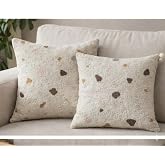 2 li set Esna home kırlent & yastık kılıfı. 45 45 boyutunda yumuşak dokulu puffy kumaş şık modern tarzda kılıflar.