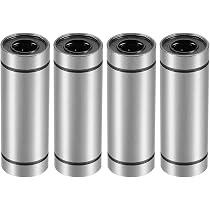 LMF Round Flange Linear Ball Bearing Bushing Bore 3mm-60mm For 3D Printer CNC