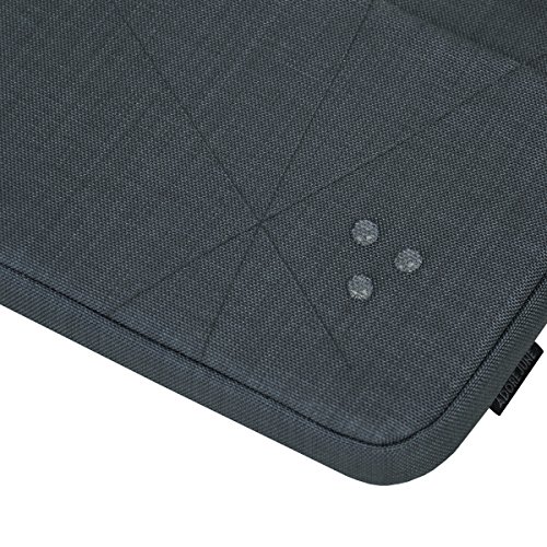 Adore June 15 6 Zoll H  lle Axis Urban Grau f  r Dell XPS 15 Laptop-Tasche mit Extrafach f  r Dell XPS 15 Non-Touch   Touch 2-in-1 2018 2017 2015  Mod