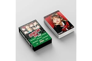 N\C Stray Kids Lomo Cards Lot de 55 cartes de Noël pour enfants, cartes postales, cartes photo, cadeaux pour fans (A)