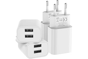 GEJIN 4er Pack USB ladegerät für iPhone 16 15 14 Plus Pro Max 13 12 11 SE Samsung Android Adapter, iPhone ladegerät Ladestecker Power USB stecker Netzteil(Ohne Ladekabel)